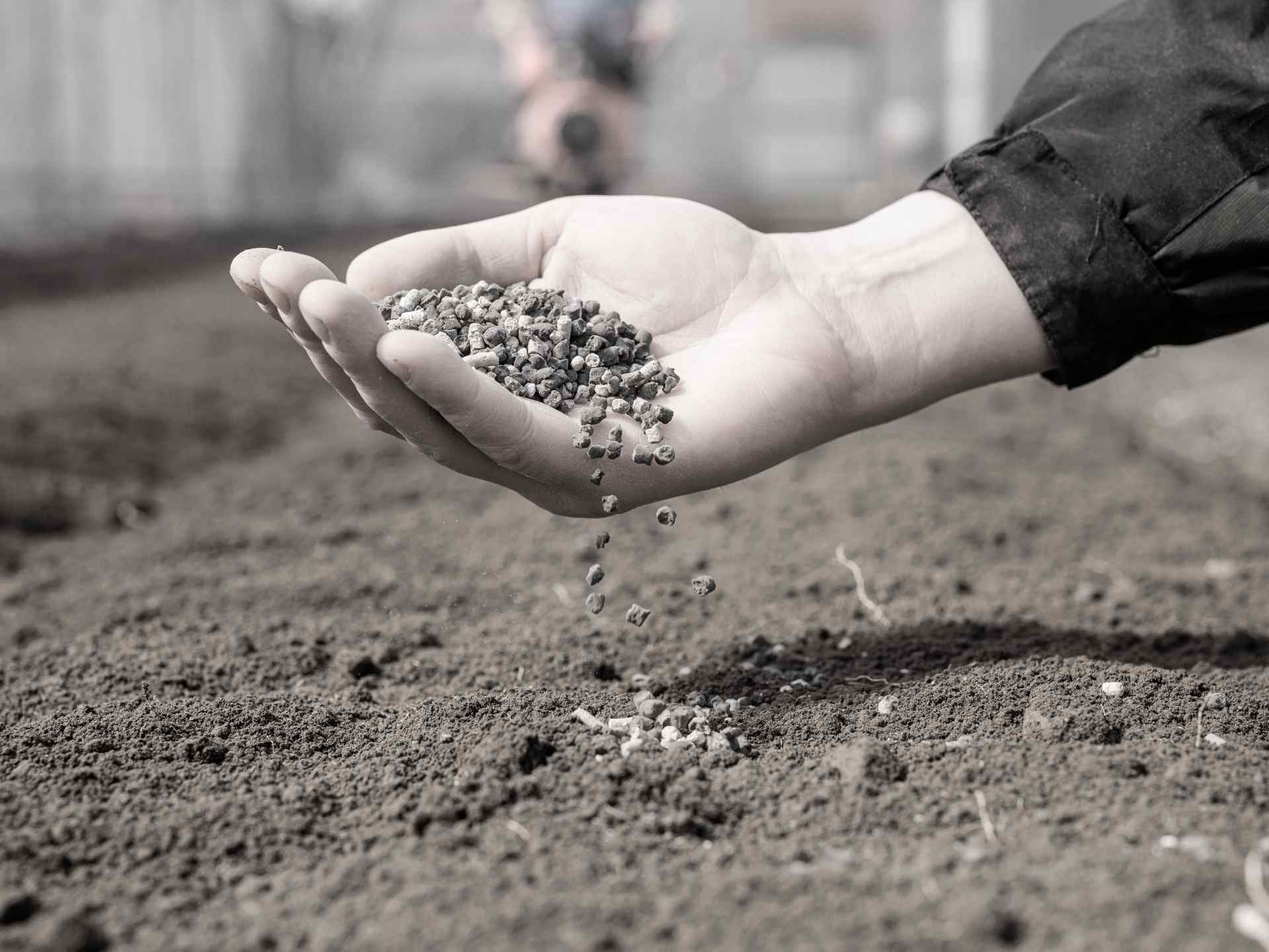 Fertilizer and input waste